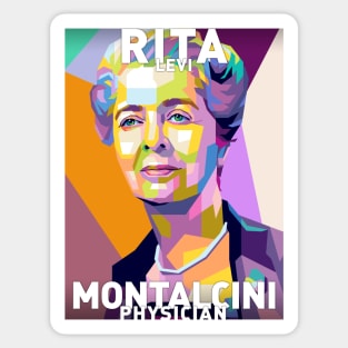 Rita Levi Montalcini Sticker